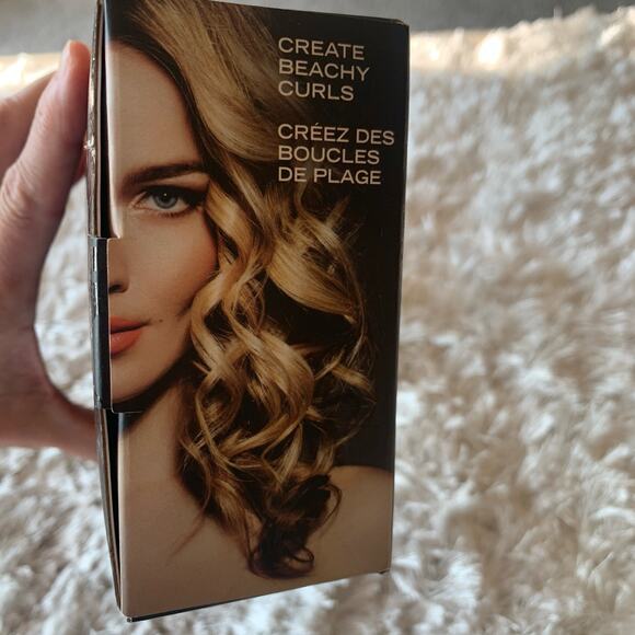 Sultra the Bombshell 1" Clipless Curling Iron Tourmaline Black NWB - Picture 8 of 12